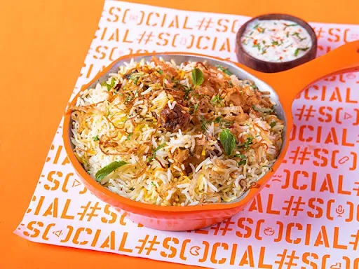 Dum Pukht Bombay Chicken Biryani