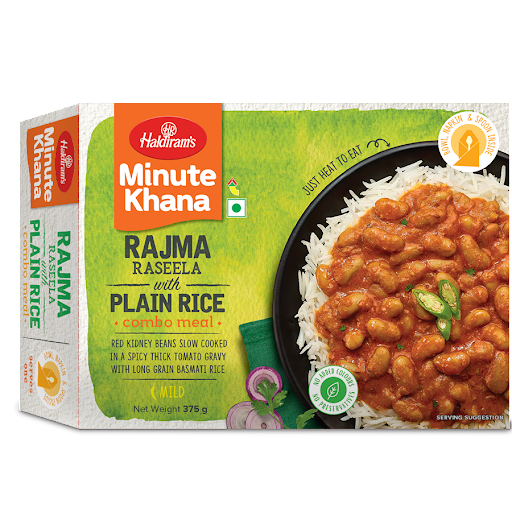 Rajma & Plain Rice 375 Gms