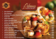Lebanese Delight menu 1