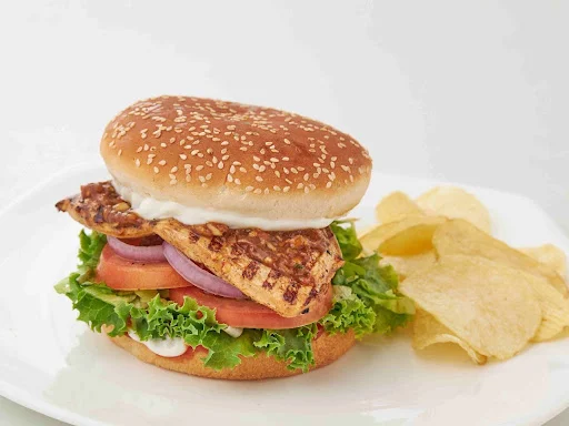 Chicken Steak Burger Teriyaki