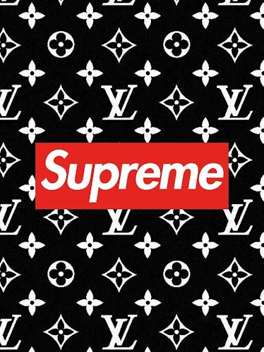 Download Supreme Louis Vuitton Aesthetic Background