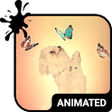 Playful Dog Wallpaper icon