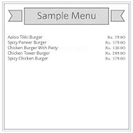 Burger Time menu 1