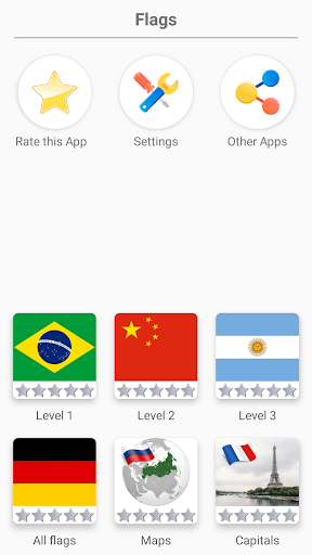 Screenshot Flags of All Countries - Quiz