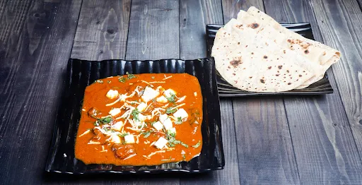 Paneer Tikka Masala With 3 Chapati