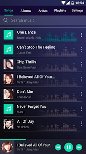 Music Player Pro Tangkapan layar