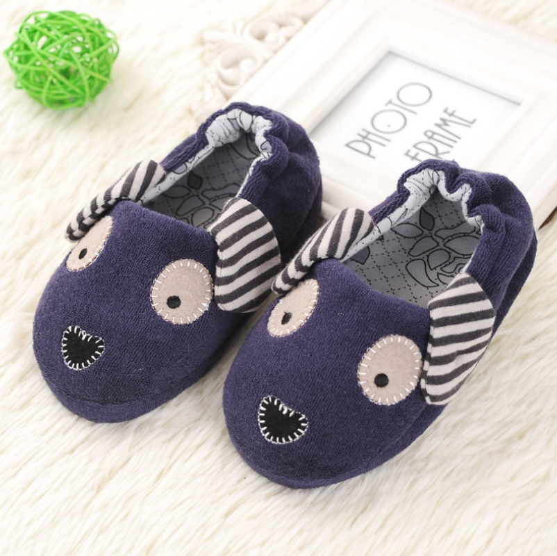 Title 5, Pantofole calde in cotone per bambini con diseg...