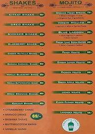 Organic Fresh Juice Bar menu 2