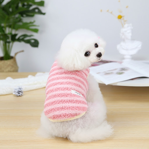 Title 1, Dog Clothes Puppy Fleece Vest Pet Clothing Warm...