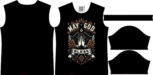 Title 1, Yuvarlak Yakalı Baskılı Tank Top Tişört. Rahatl...