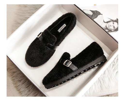 Title 11, Womens Fleece Lined Platform Lamb Wool Shoes E...