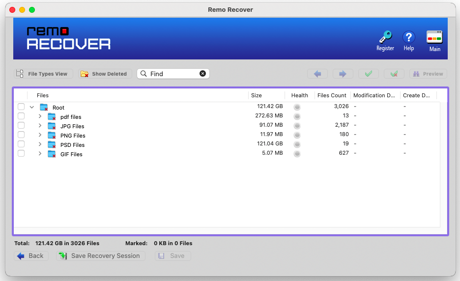 Restored formatted SD card using Remo Recover Mac