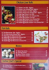 Roll Darbar menu 1