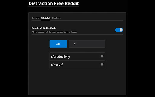 Distraction Free Reddit