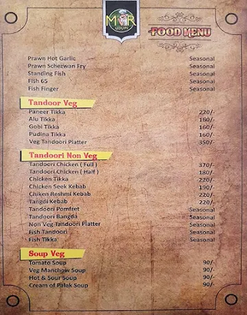 Valanka Bar & Mangalore Restaurant menu 