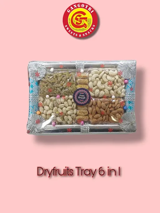 Dryfruit Tray 5 In 1