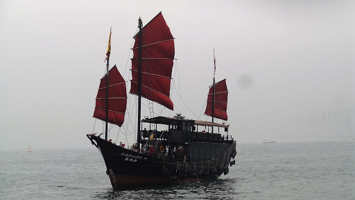 Journey on the Junk in Hong Kong China 2016