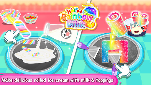 Screenshot Wolfoo Makes Rainbow Slushy