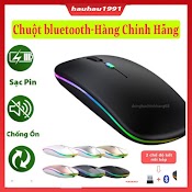 Chuột Không Dây Bluetooth C18.Chuột Máy Tính Bluetooth Không Tiếng Ồn. Sạc Bằng Cáp Usb Và Pin Rất Nhạy