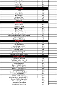 Cafe Creamy Treat menu 2