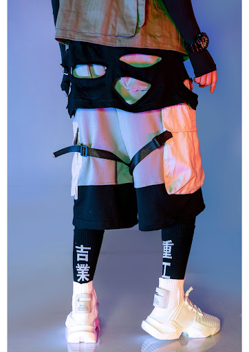 Title 2, Thin Section Outer Wear Hip-hop Trend Loose Ins...