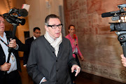 Jean-Claude Arnault arrives at the district court in Stockholm, Sweden on September 19 2018. 

