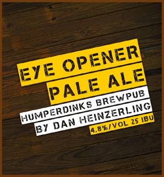 Logo of Humperdinks "Eye Opener" Coffee Pale Ale