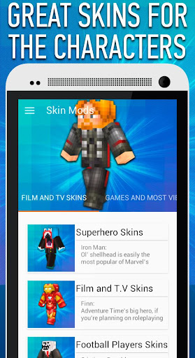 Skins for Minecraft PE