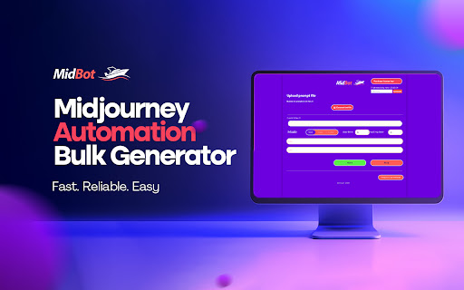 Midbot:Midjourney Automation Bulk generator