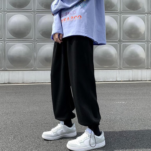 Title 2, Mens Spring and Autumn Ninth Loose Sweatpants,...