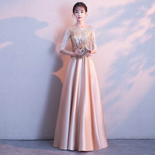 Title 1, Elegant Catwalk Party Dress Host Back Door for ...