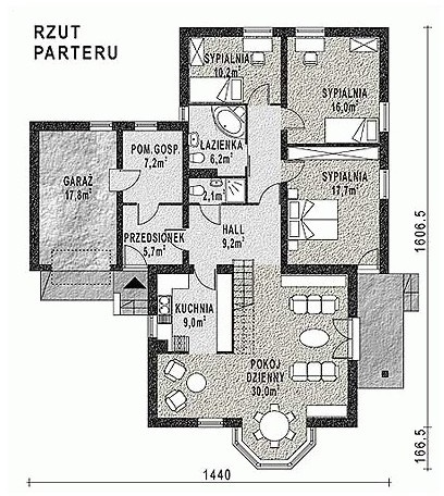 WB-3409 - Rzut parteru