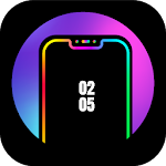 Cover Image of Herunterladen Kantenbeleuchtungsfarben - Runde Farben Galaxy 4.1 APK