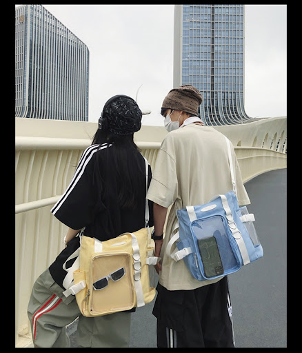 Title 3, Japanese Minority Design Transparent Crossbody ...
