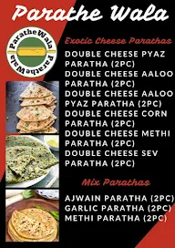 Parathe Wala menu 4