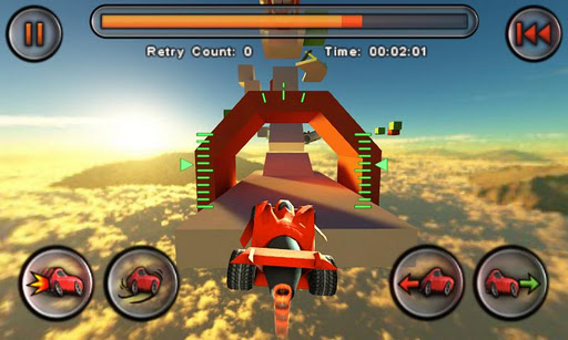 Screenshot Jet Car Stunts Lite