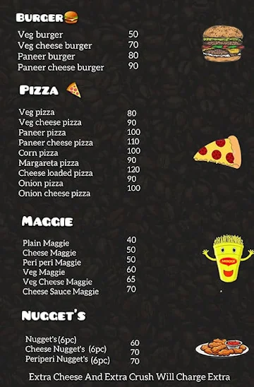 Coffee With U menu 