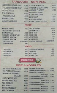 Thalassery Restaurant menu 4