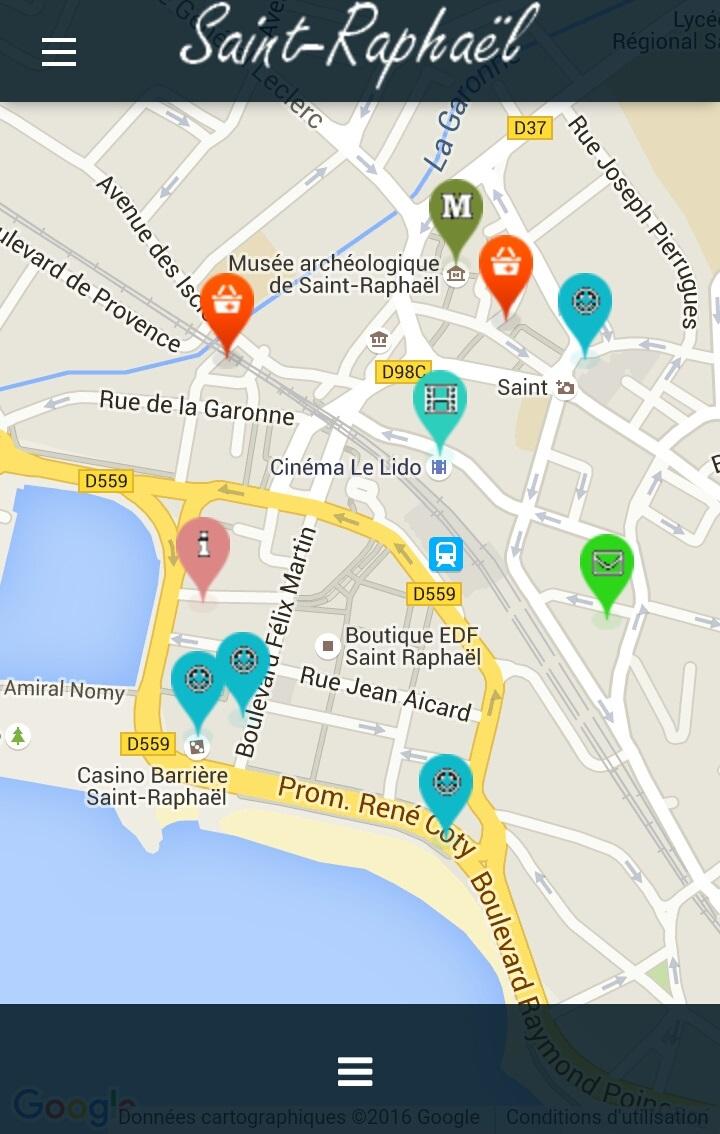 Saint-Raphaël Tourisme Screen 2