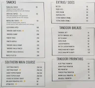 Breakfast Buggy menu 1