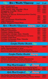 Chinese Delicacies menu 2