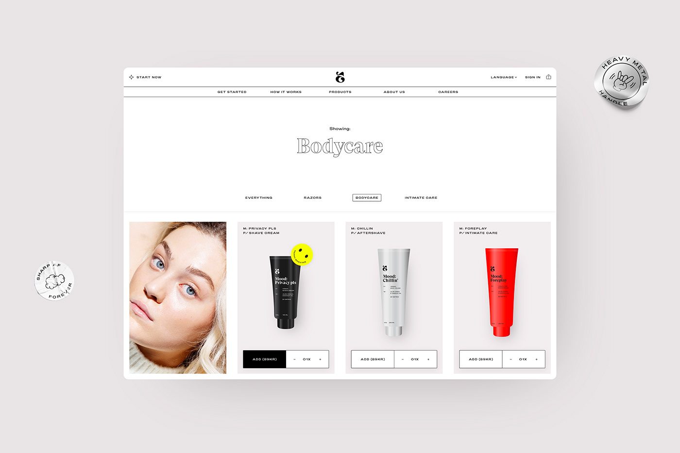 brand identity branding  Ecommerce UI/UX Web Design  Website