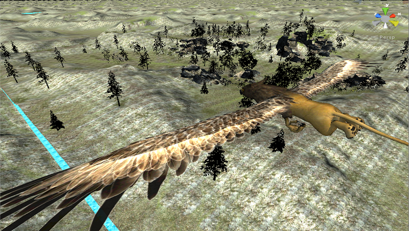 Скриншот Griffin Simulator 3D : Wild Eagle Flying Sim Clan