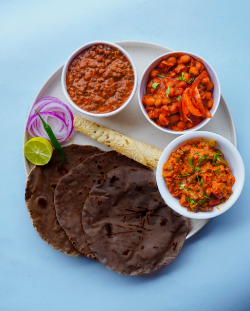 Veg Premium Ragi Roti Thali