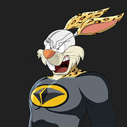  Dark Super Bunny #8700