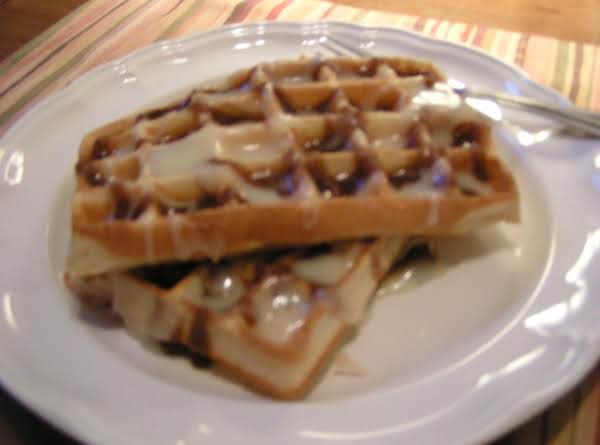 Orange Cinnamon Roll Waffles - Dee Dee's_image