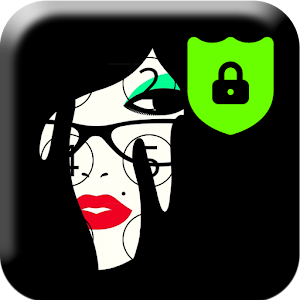 Download Girl Face Art Lock Screen For PC Windows and Mac