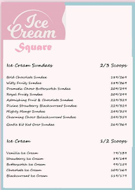 Ice Cream Square menu 7