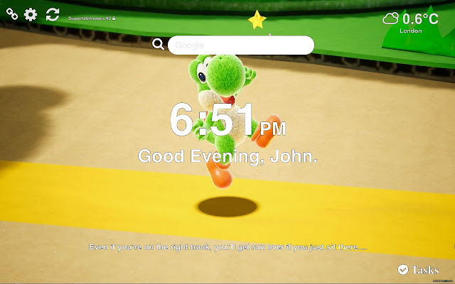 Yoshi's Crafted World Wallpapers New Tab