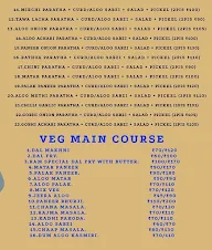 Mohin Chole Bhature menu 2